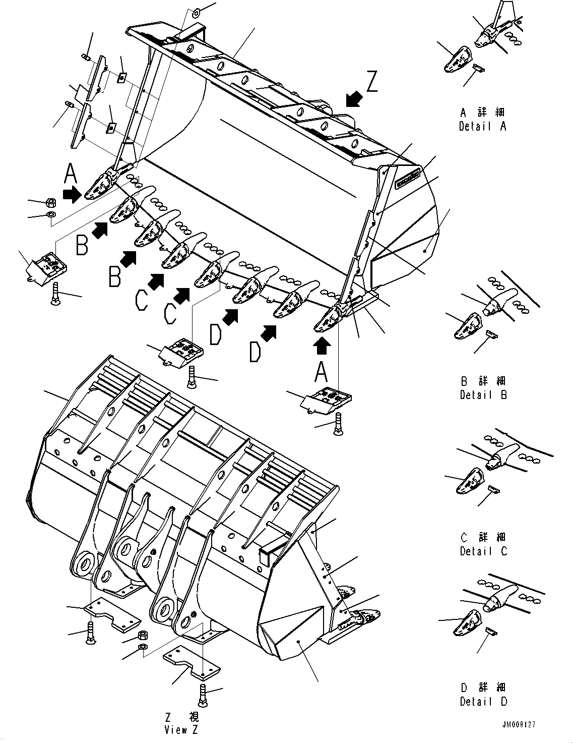 Bucket Assembly 426-819-6400 KOMATSU