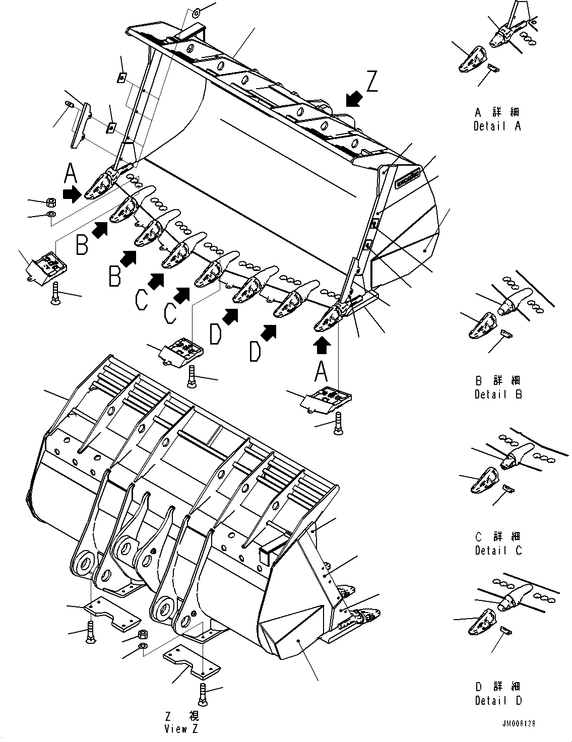 Bucket Assembly 426-819-6600 KOMATSU