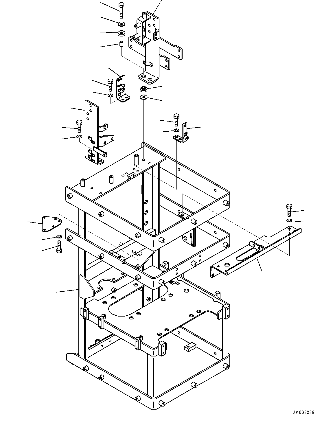 Кронштейн 426-43-68470 KOMATSU