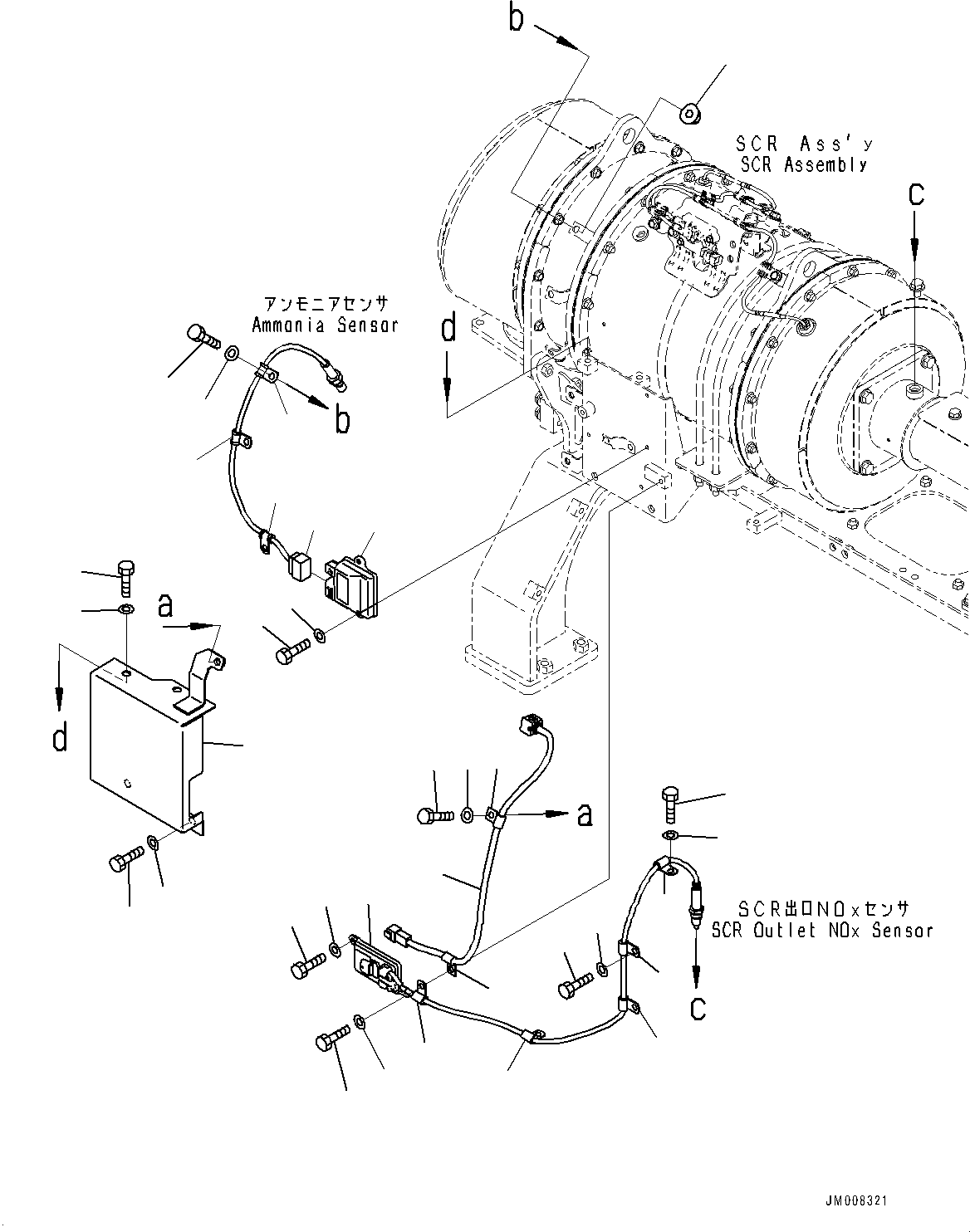 Жгут проводов 56B-06-53471 KOMATSU