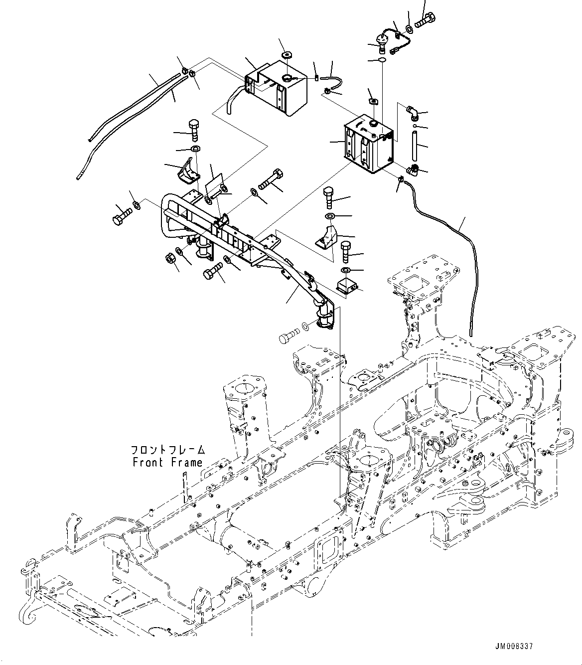 Бак 56B-03-31981 KOMATSU