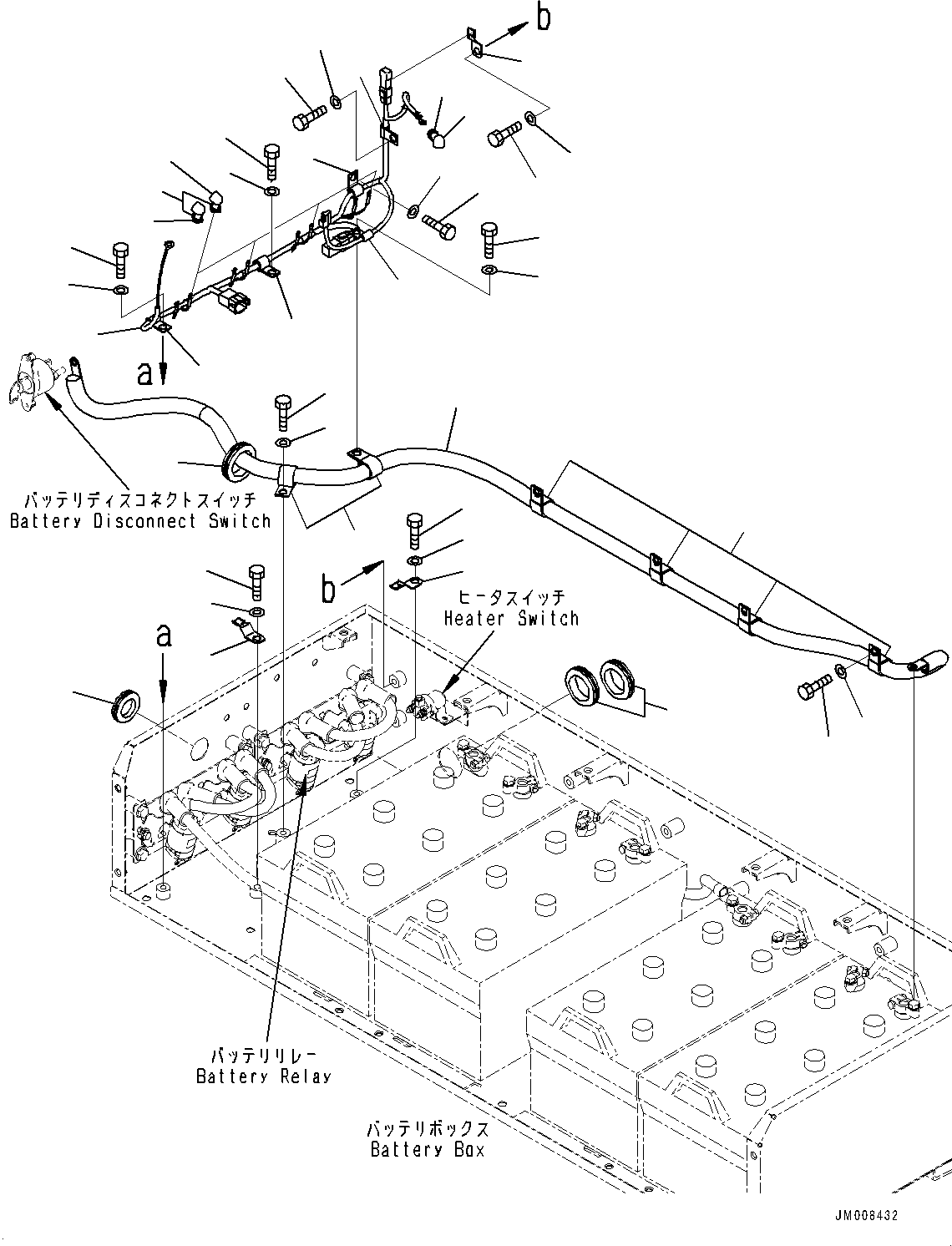 Жгут проводов 569-06-8L261 KOMATSU