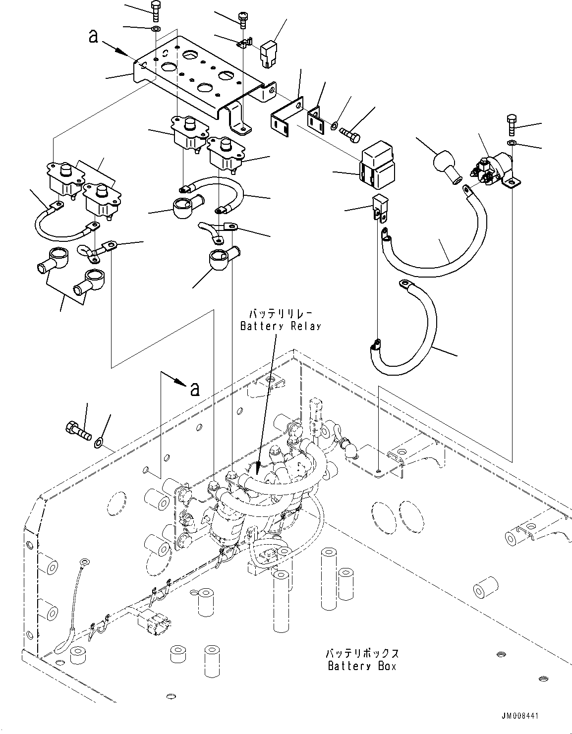 Кабель 569-06-8L471 KOMATSU