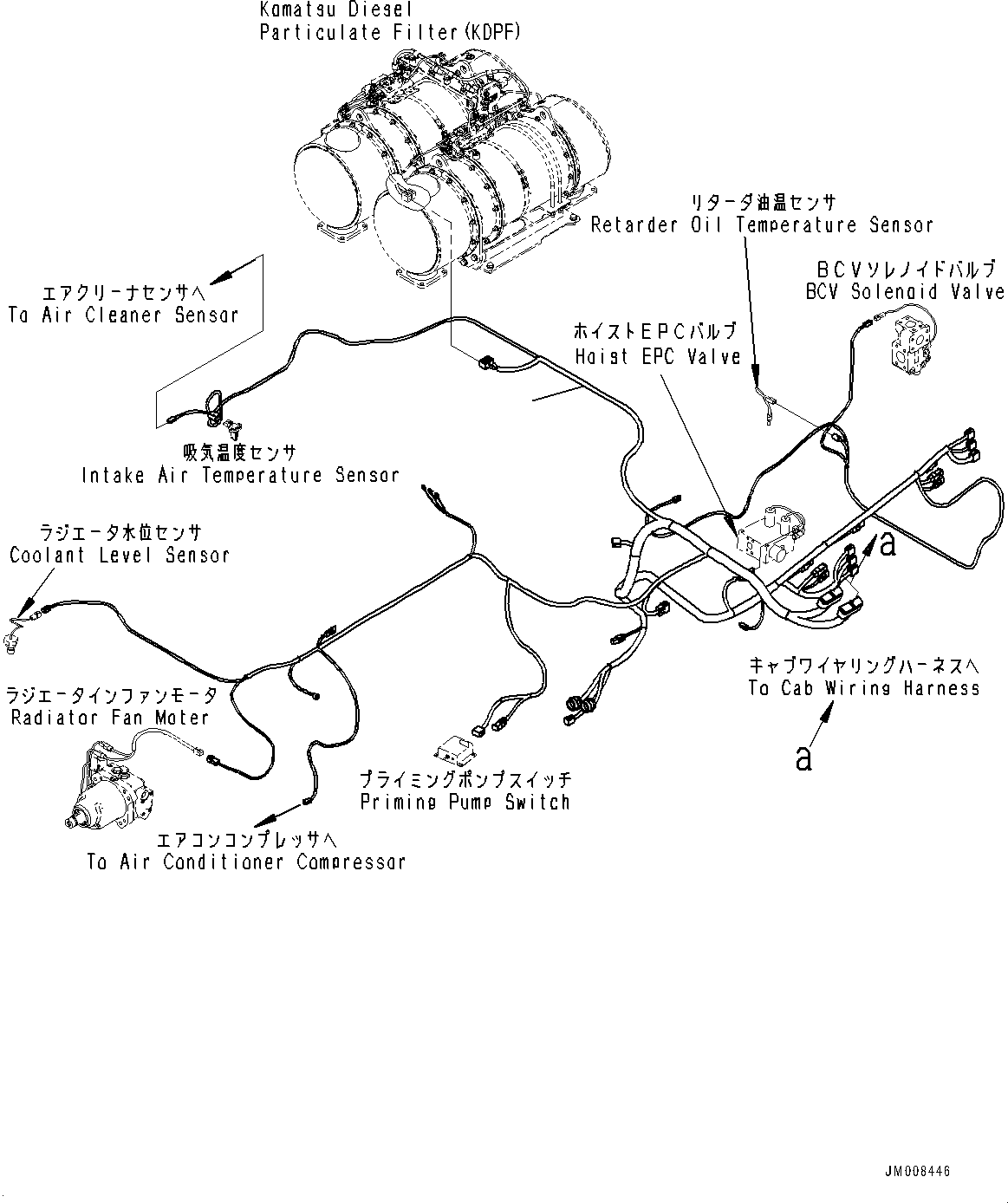 Жгут проводов 569-06-8L221 KOMATSU