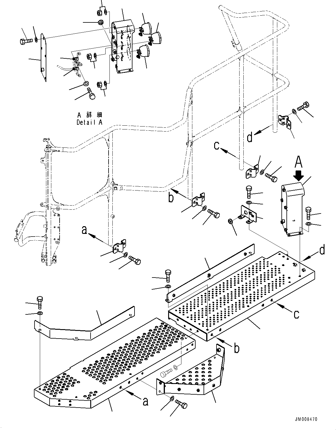 Lamp Assembly, Payload Meter, L.H. 569-06-8L901 KOMATSU