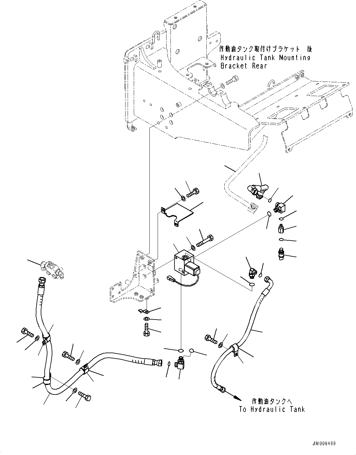 Шланг 02772-004A8 KOMATSU