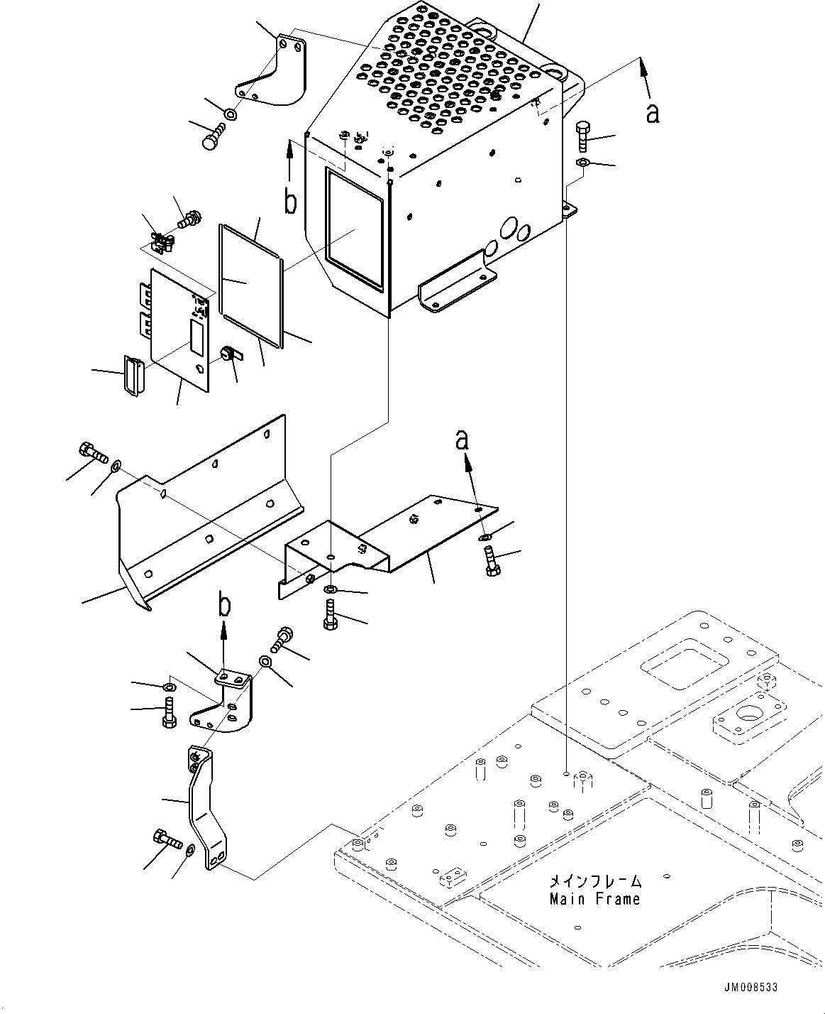 Подножка 569-54-8M622 KOMATSU