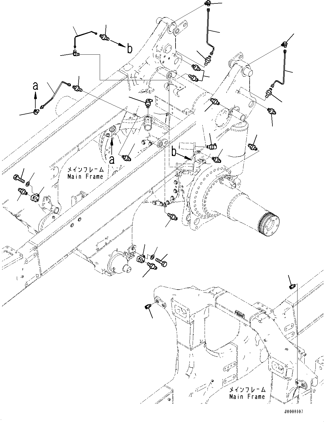 Трубка 569-52-8L760 KOMATSU