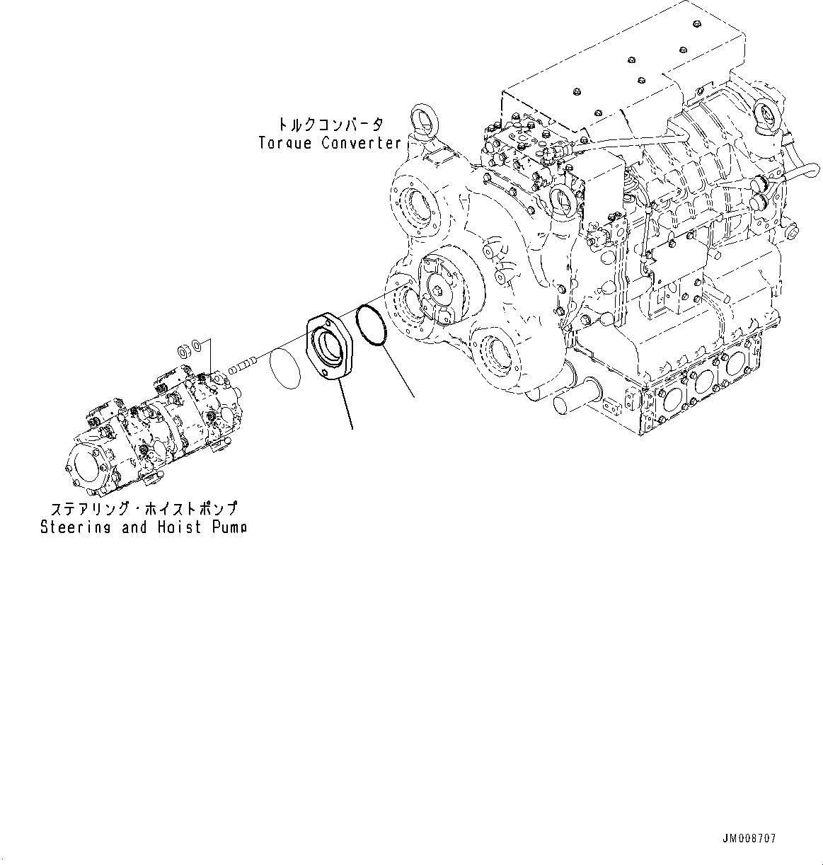 Пластина 569-61-8B810 KOMATSU