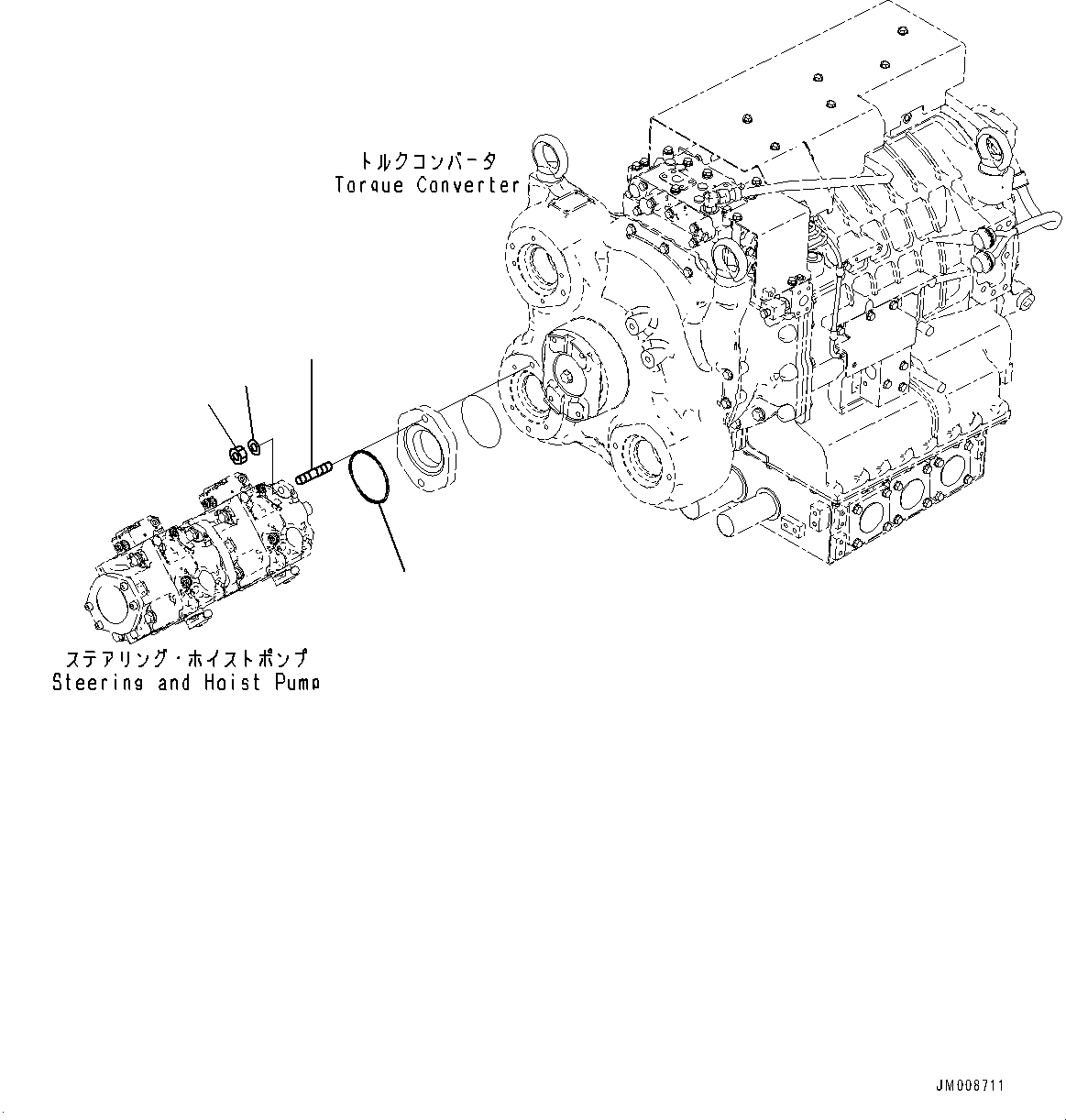 Шпилька 01144-51670 KOMATSU