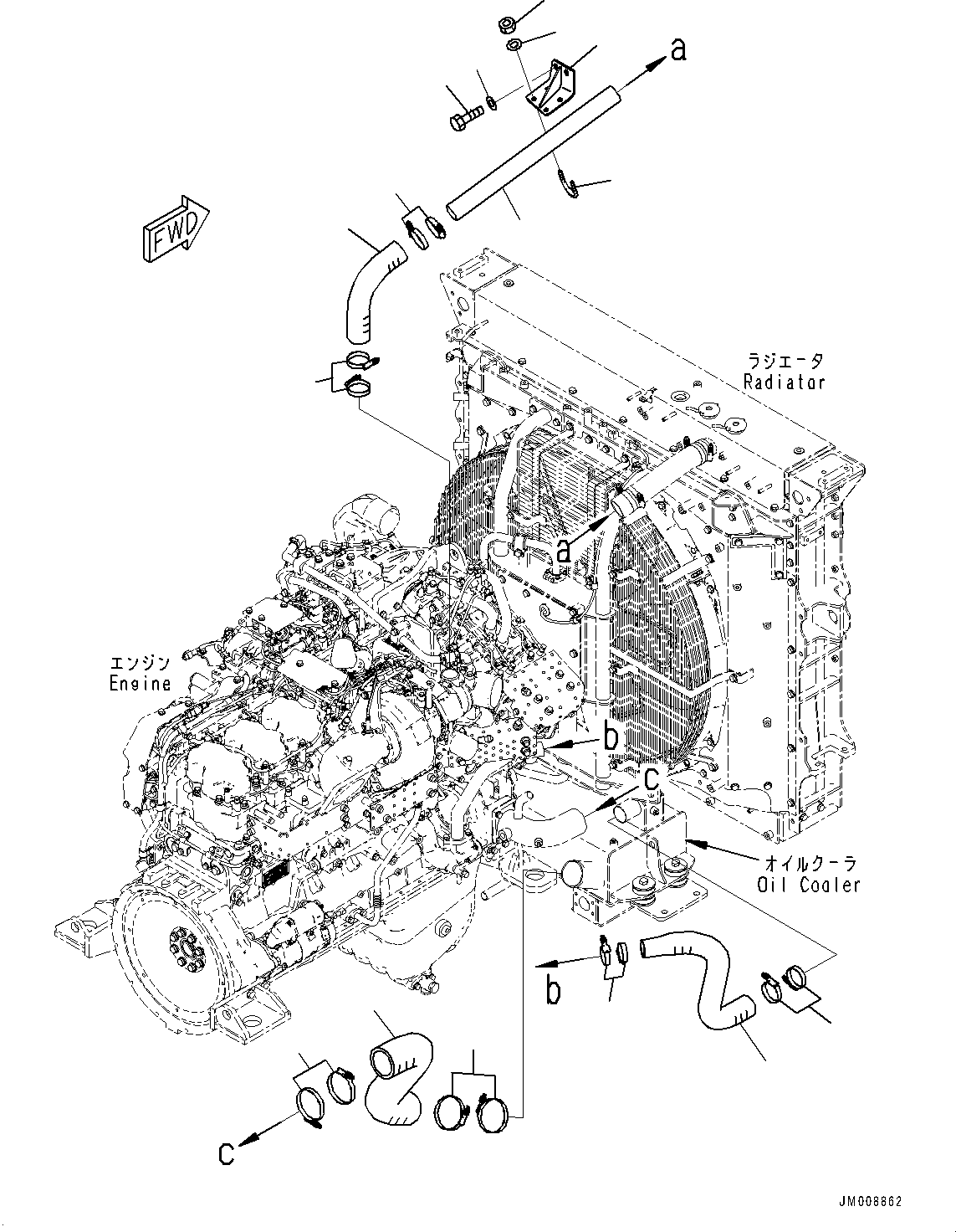 Шланг 566-03-8M150 KOMATSU