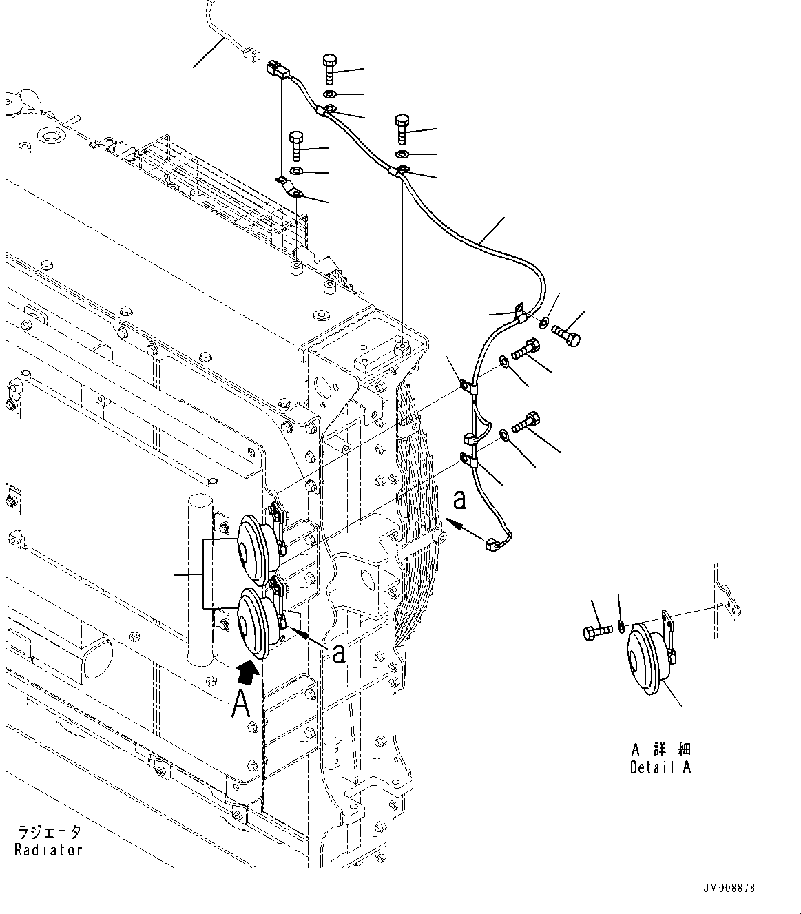 Жгут проводов 566-06-8L551 KOMATSU