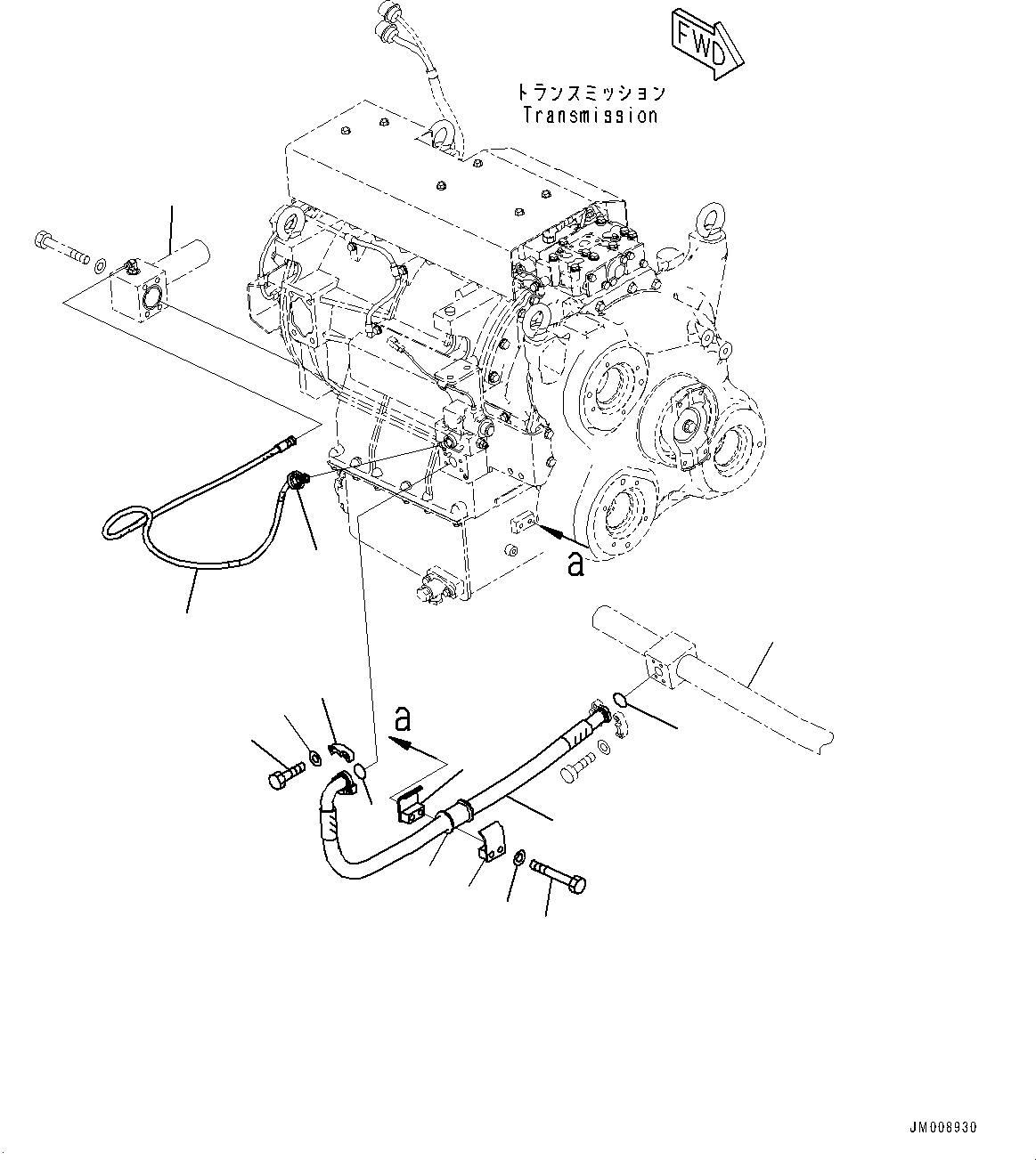 Шланг 07279-01012 KOMATSU