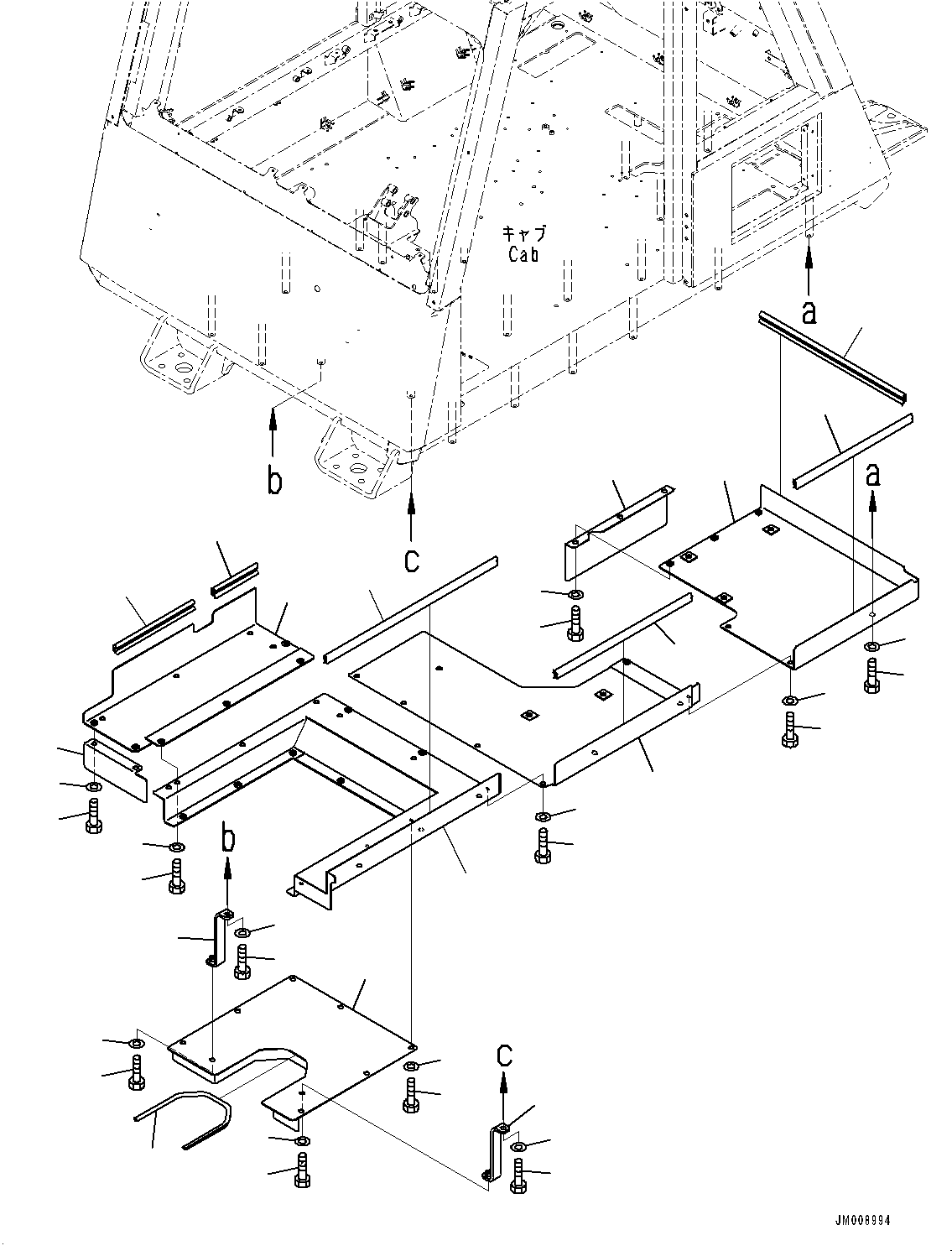 Пластина 566-54-8L490 KOMATSU