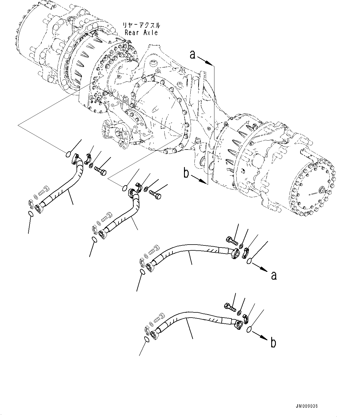 Шланг 07278-01409 KOMATSU