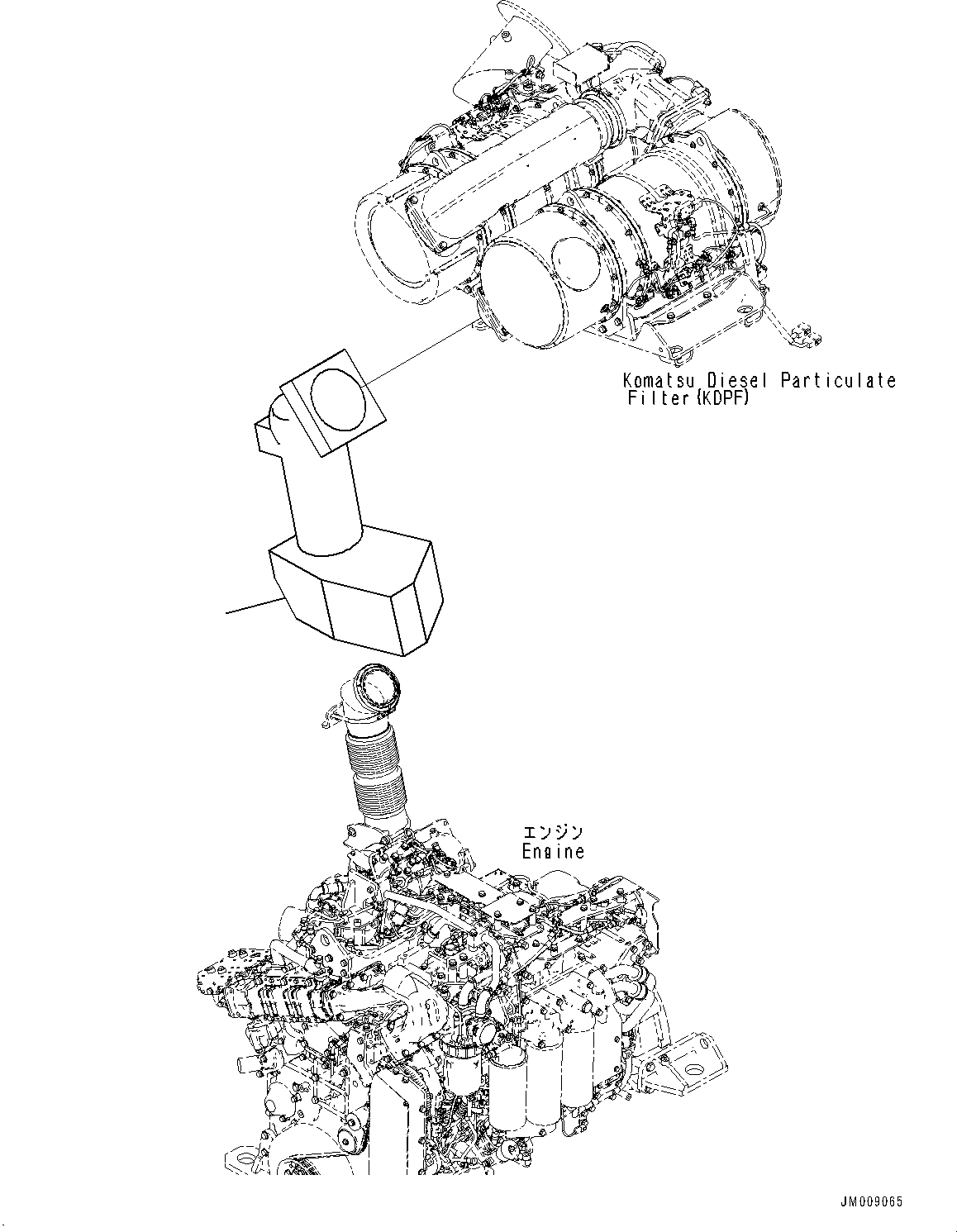 Крышка 566-02-8M211 KOMATSU