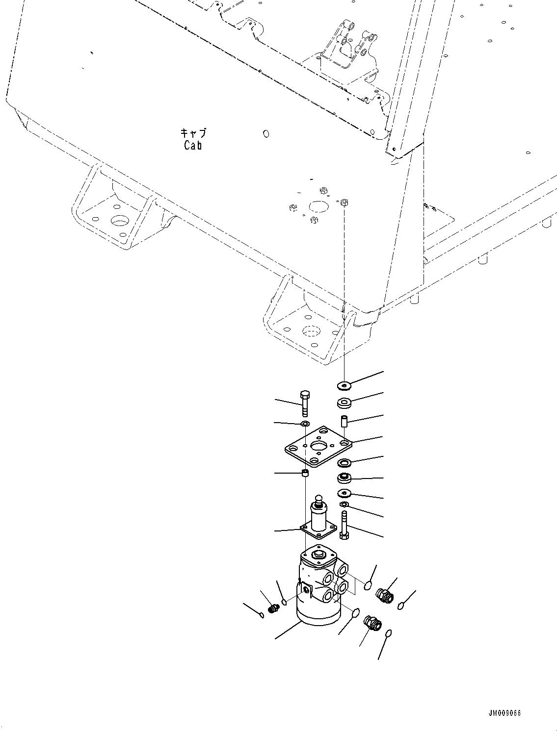 Valve, Steering 566-40-8M300 KOMATSU