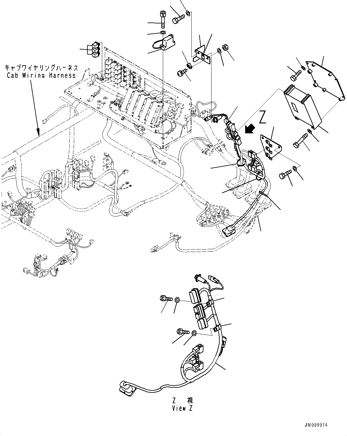 Кронштейн 566-86-8L130 KOMATSU