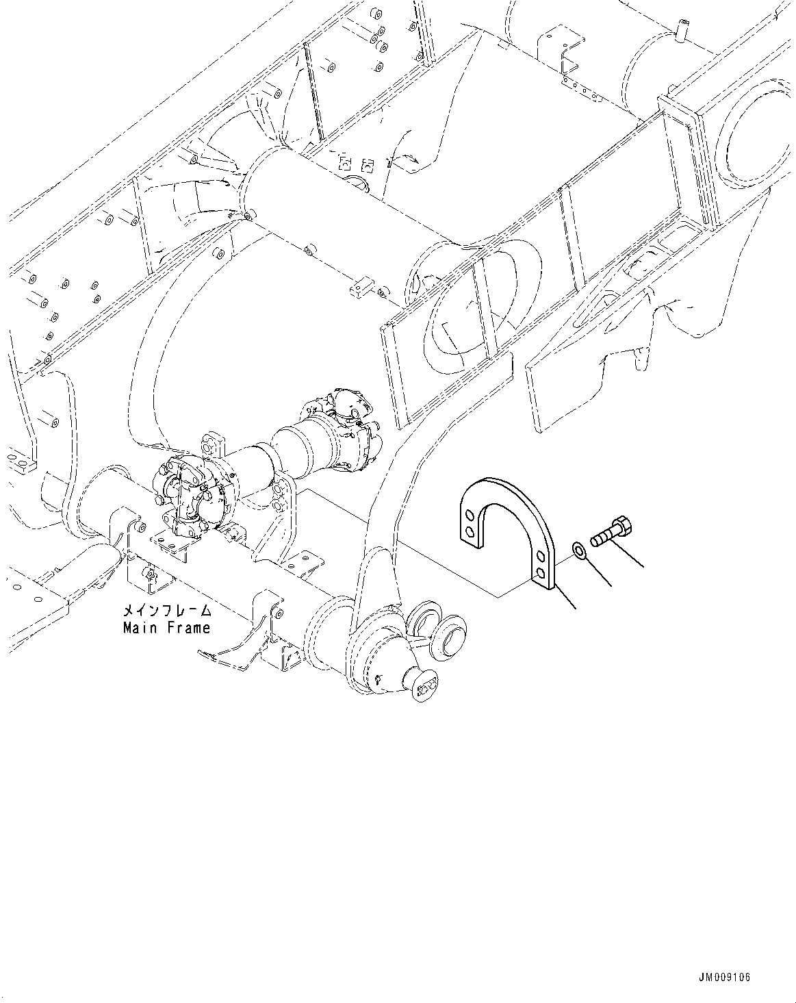 Ограждение 566-89-8L140 KOMATSU
