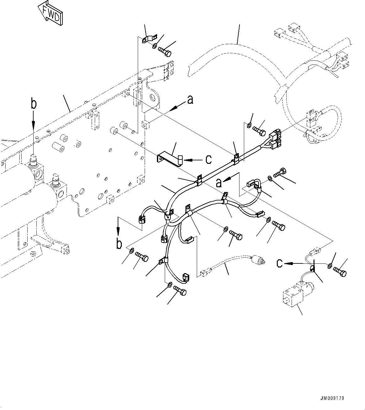 Жгут проводов 566-06-8L271 KOMATSU