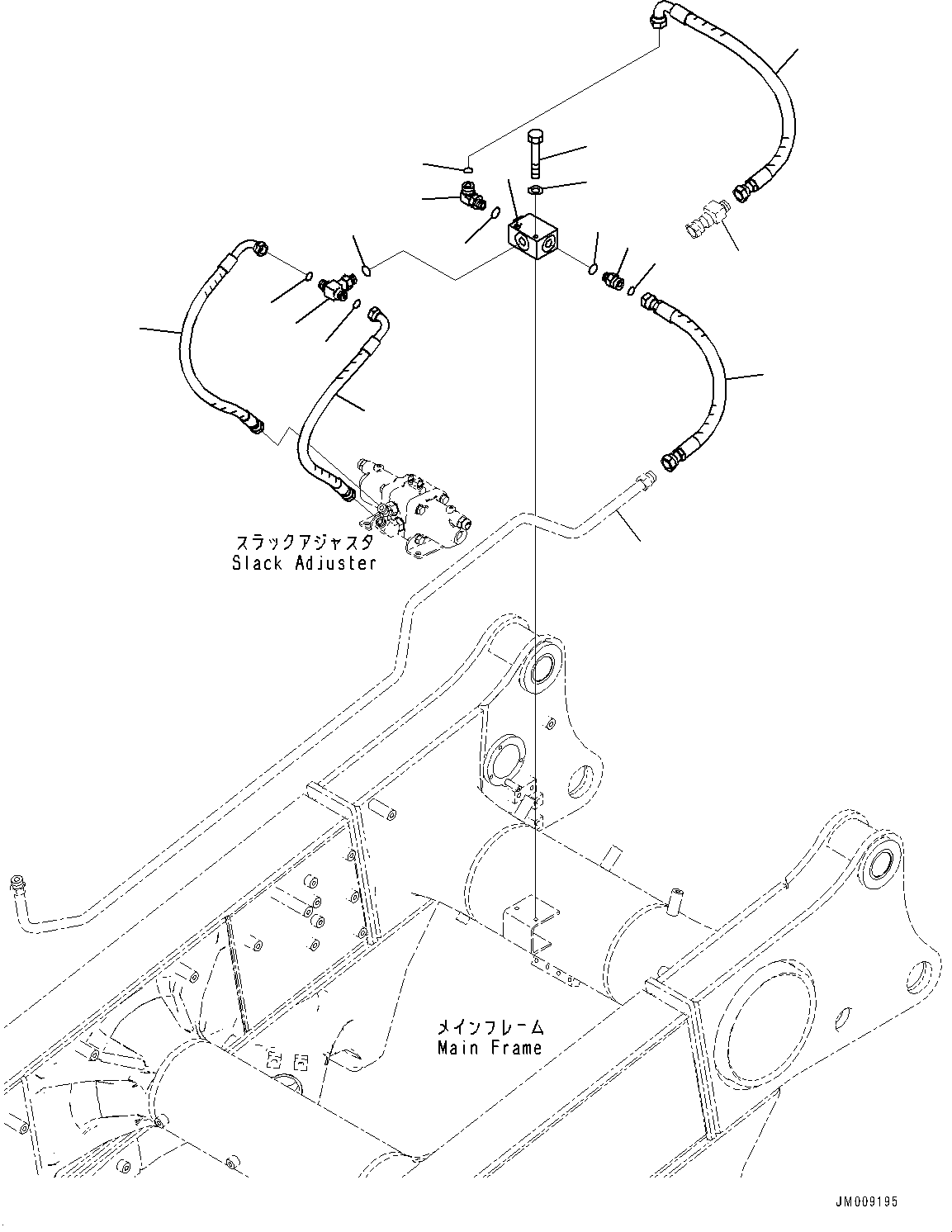 Joint(Brake Piping,Brake Piping) (134-62-72650) KOMATSU