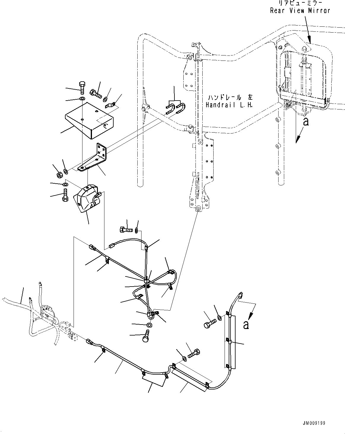 Жгут проводов 566-86-8L151 KOMATSU