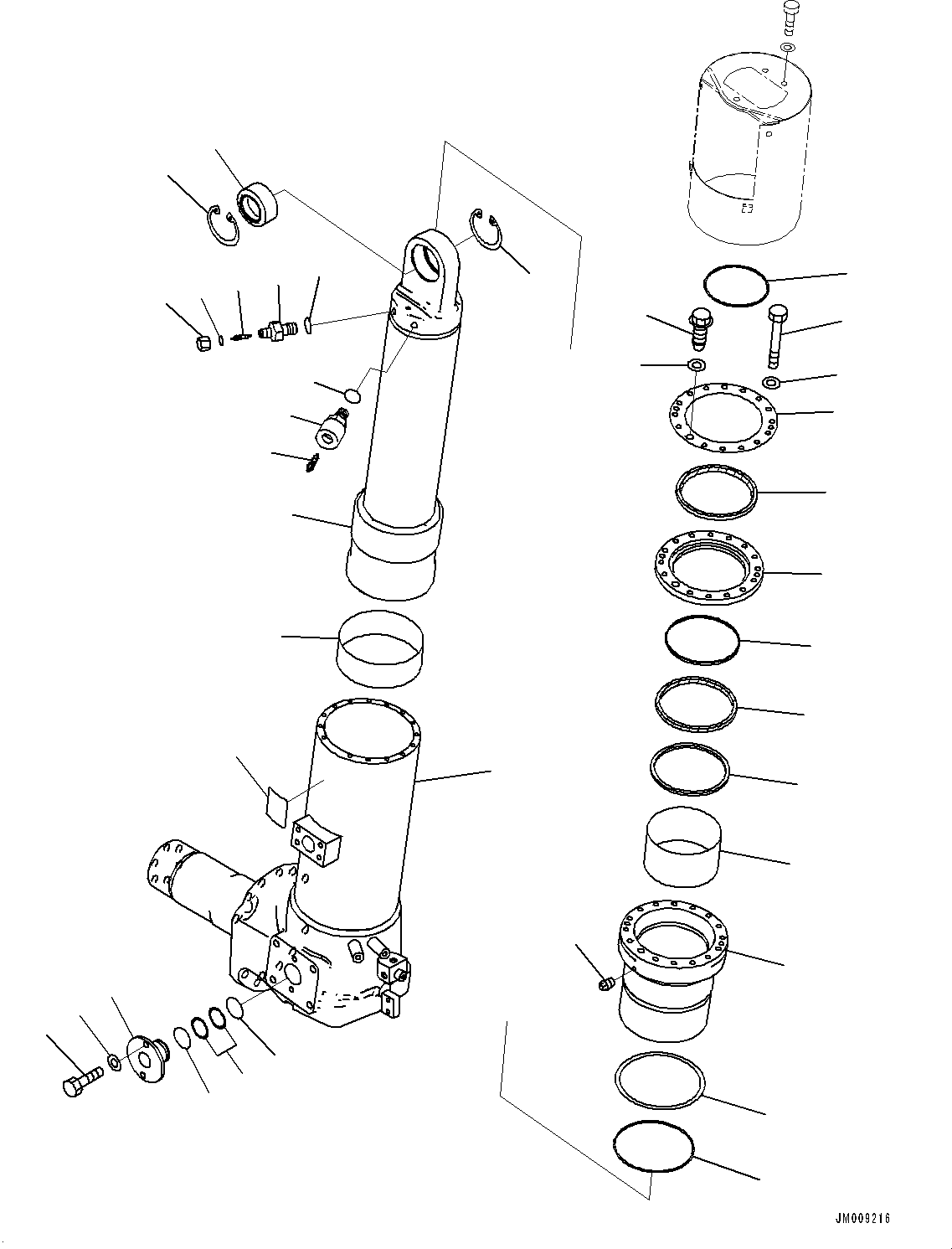 Suspension Assembly, Payload Meter 566-50-8L041 KOMATSU