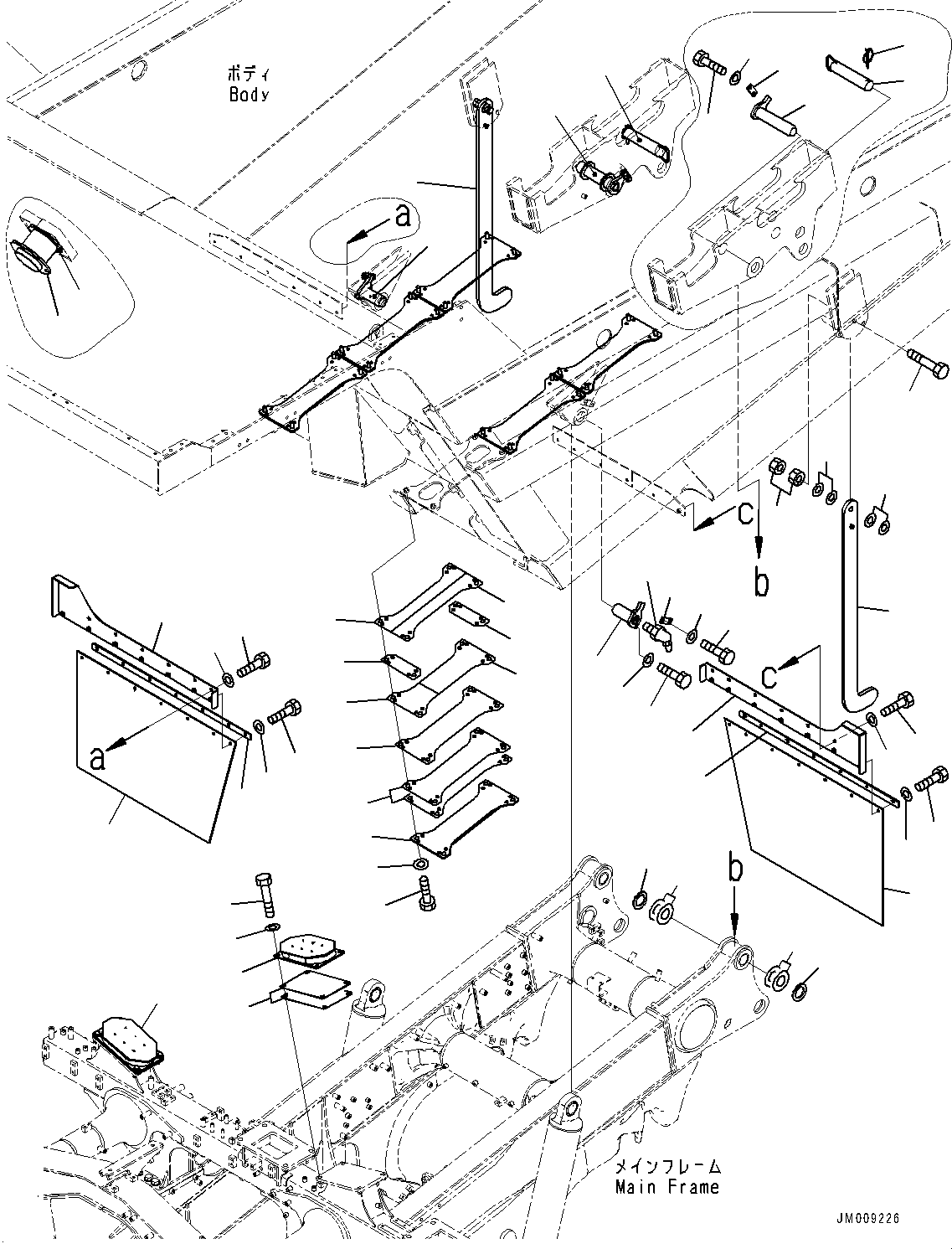 Пластина сварная 566-83-8L540 KOMATSU