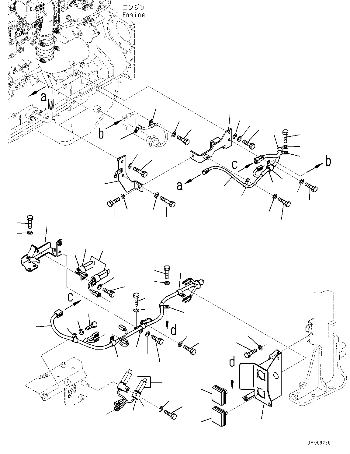 Жгут проводов 425-Z93-5331 KOMATSU