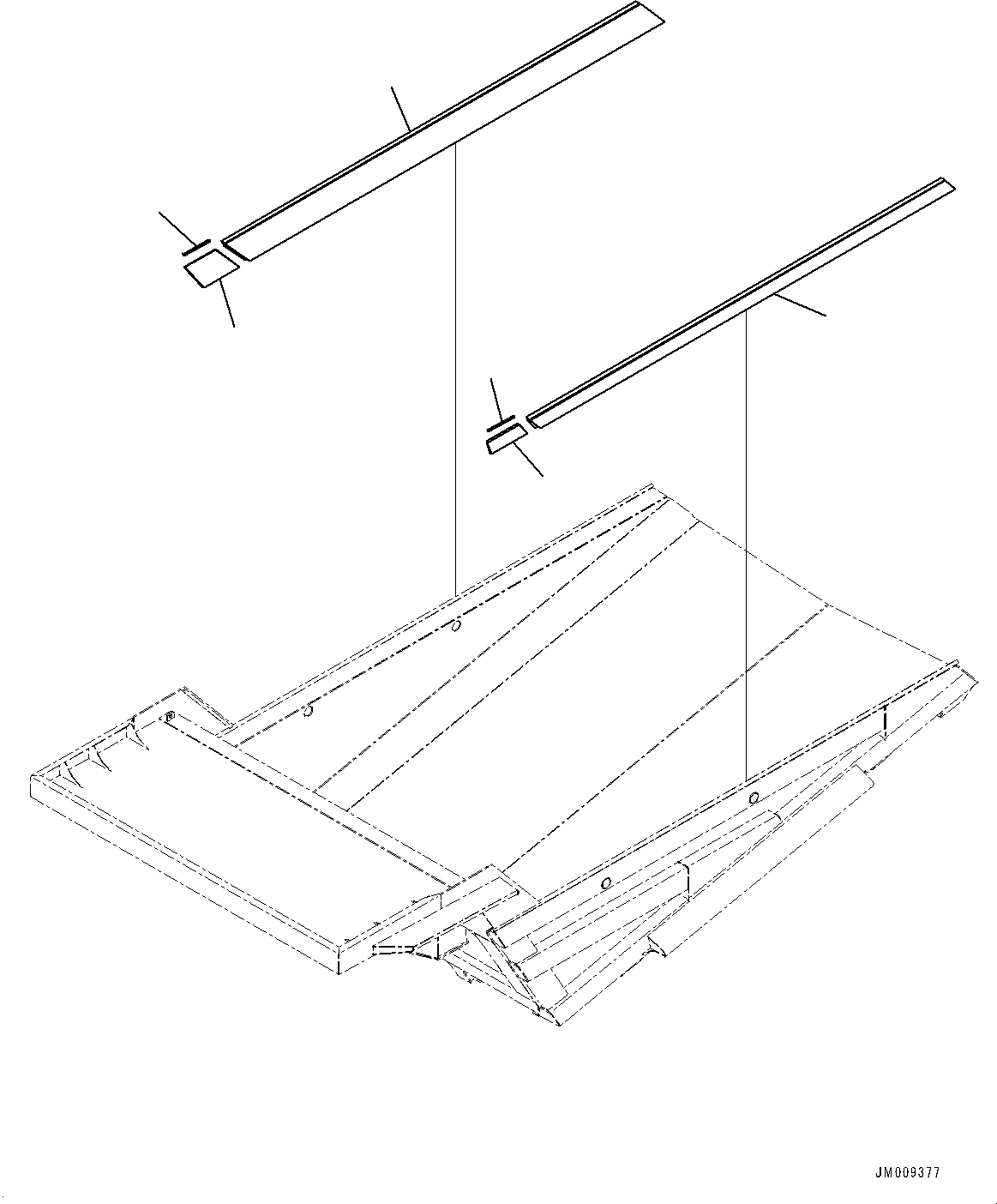 Пластина сварная 569-83-8LB10 KOMATSU