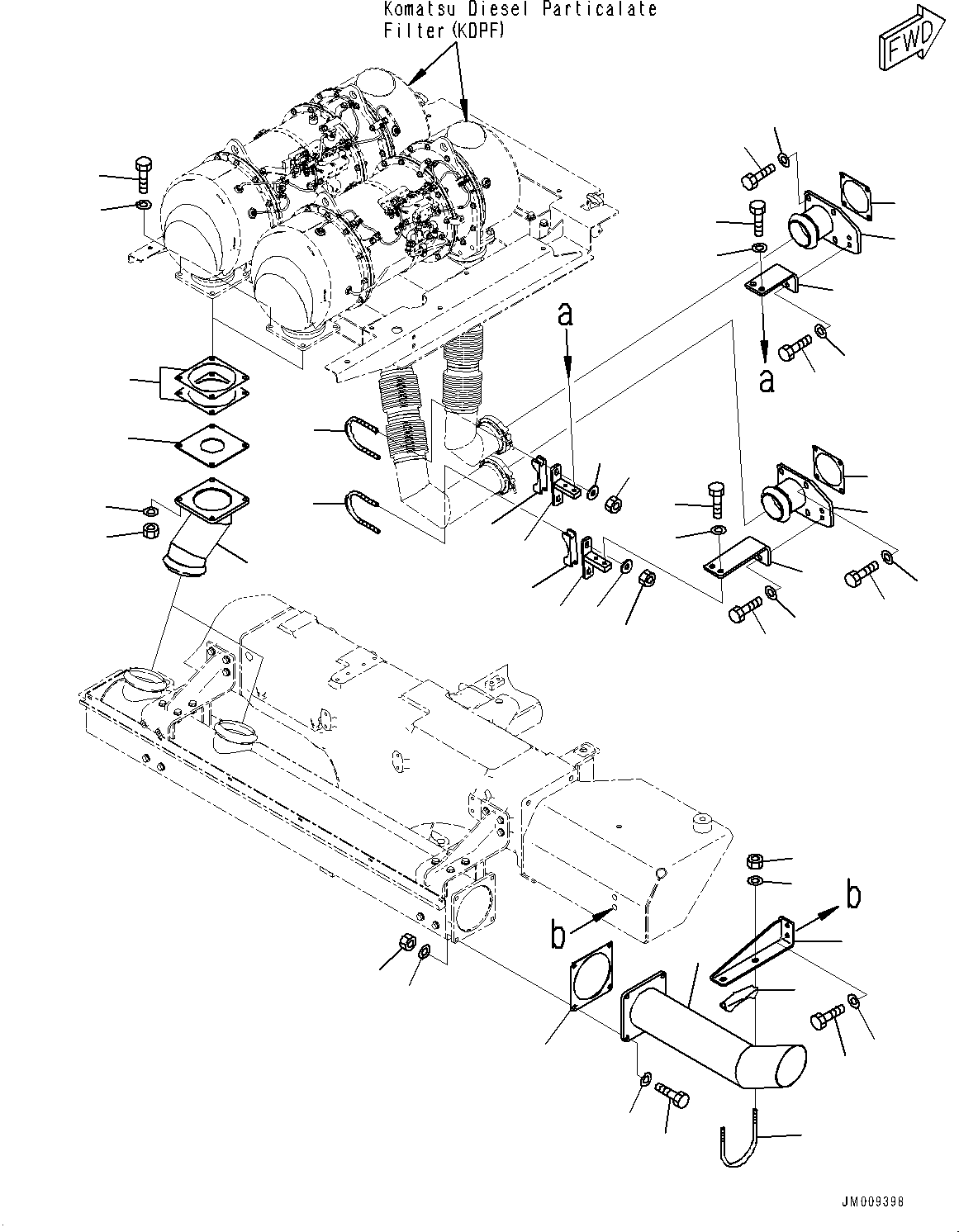 Кронштейн 569-84-8L121 KOMATSU