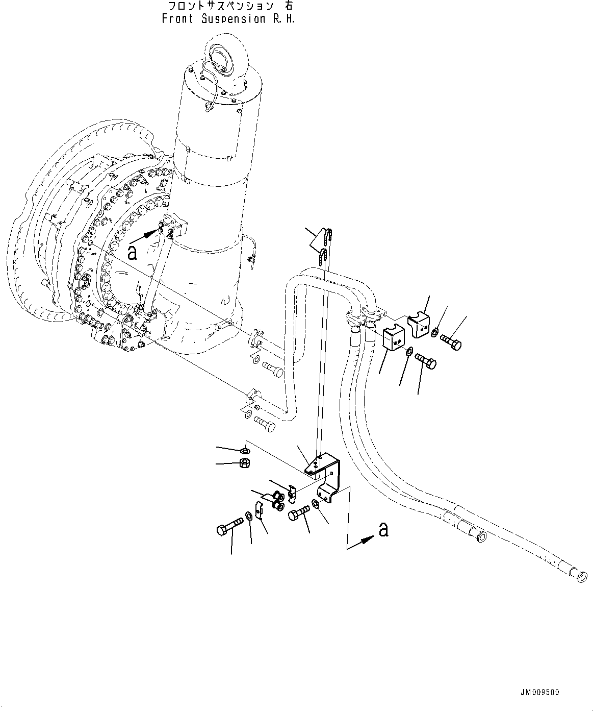 Кронштейн 562-61-3D210 KOMATSU