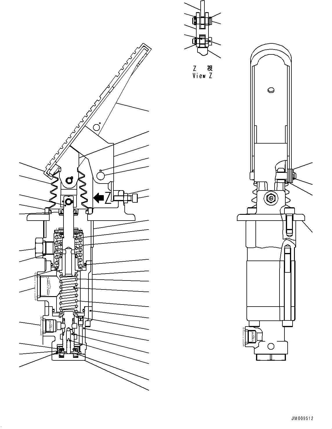 Клапан 562-43-3A120 KOMATSU