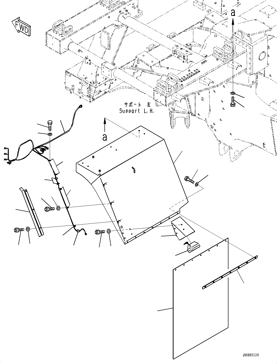 Жгут проводов 562-06-3A240 KOMATSU
