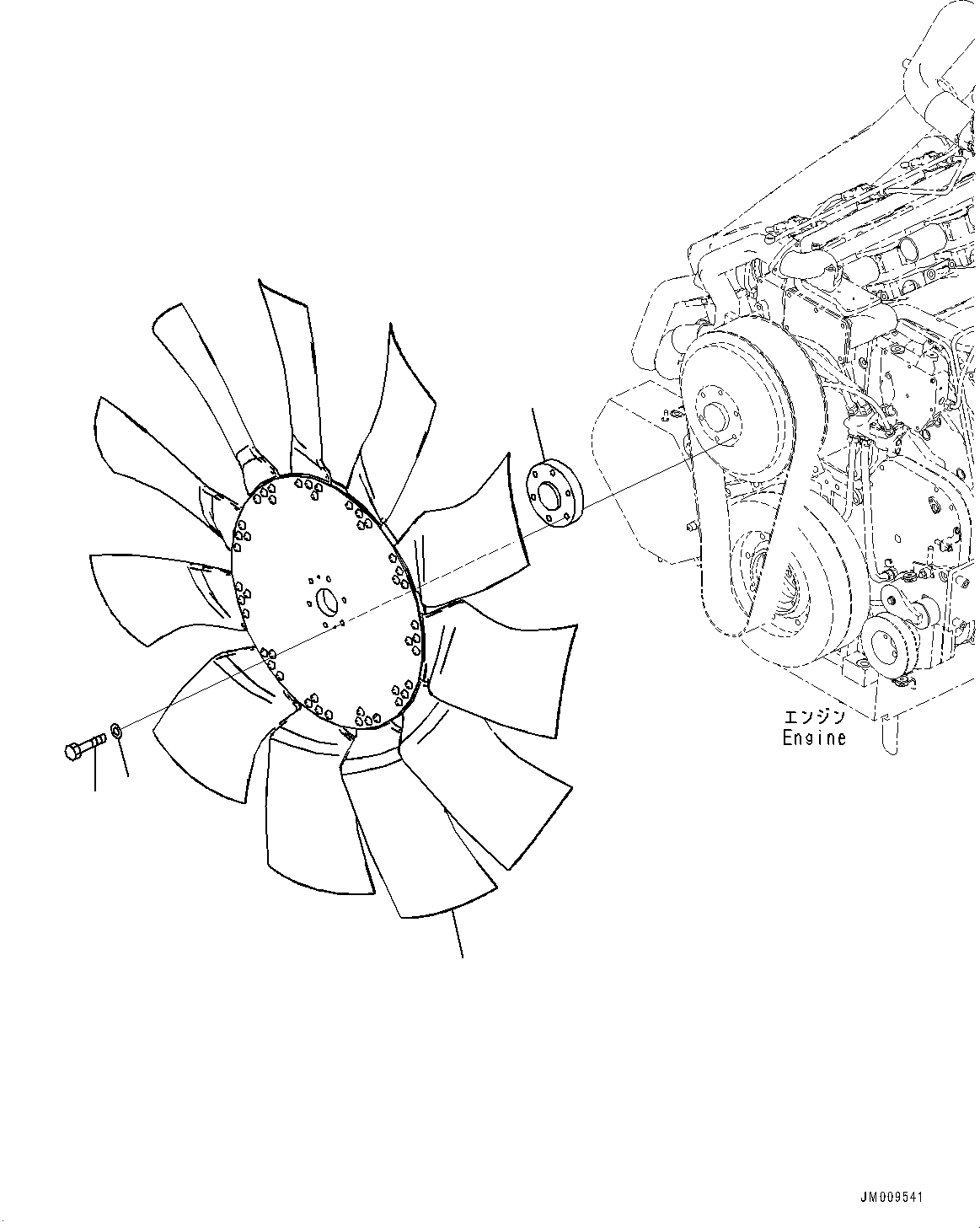 Болт 02010-70883 KOMATSU