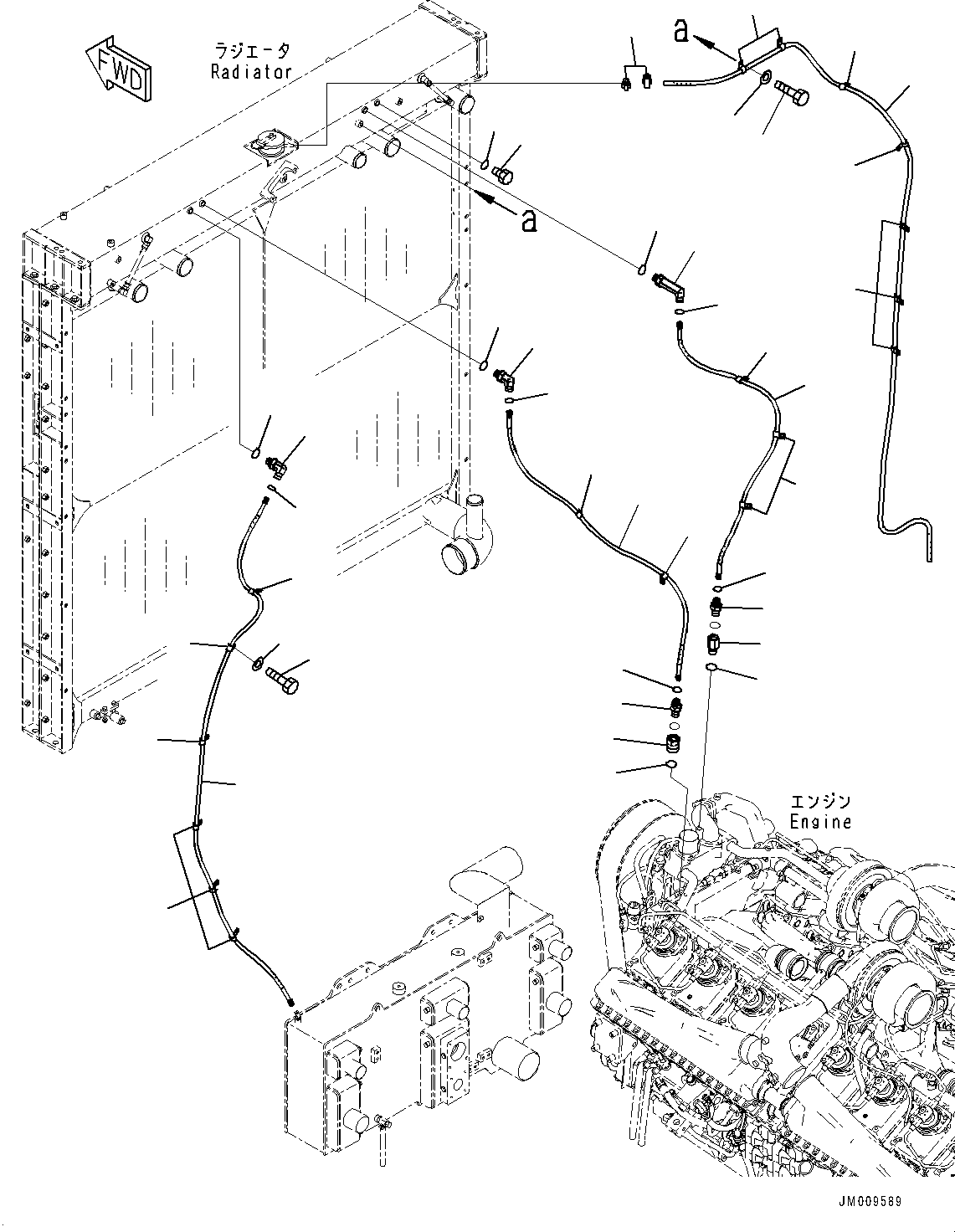 Ниппель 562-03-3A940 KOMATSU