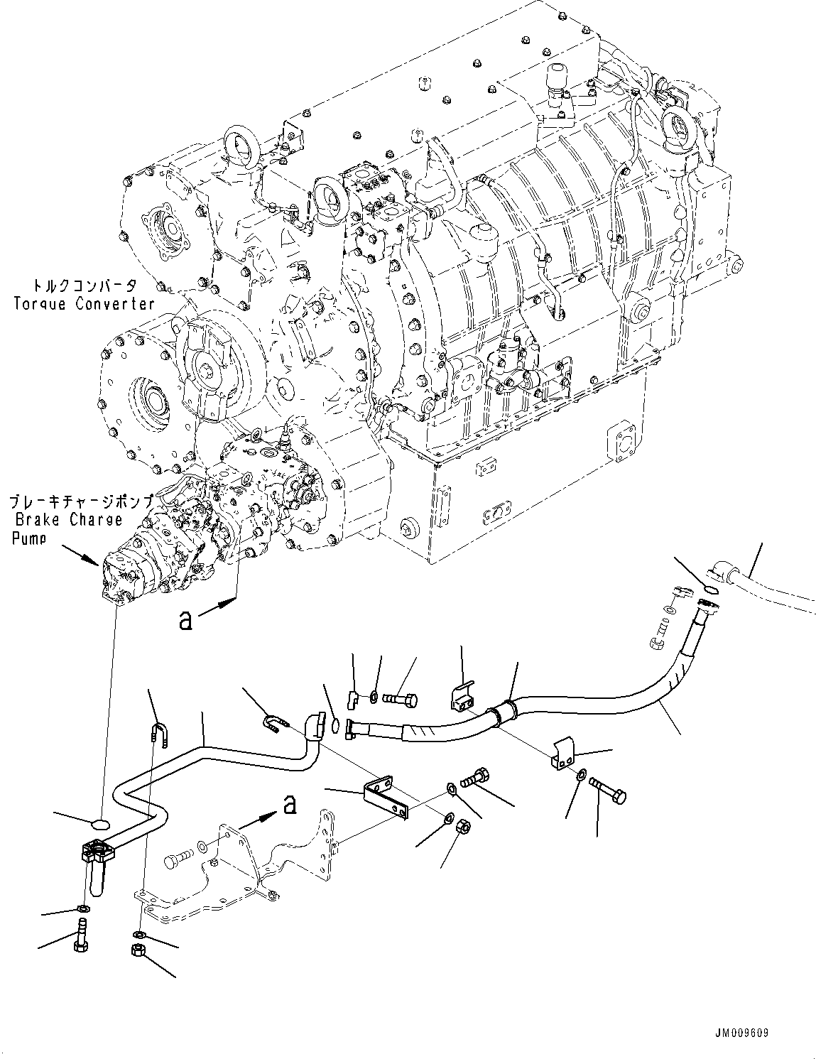 Шланг 07089-01013 KOMATSU