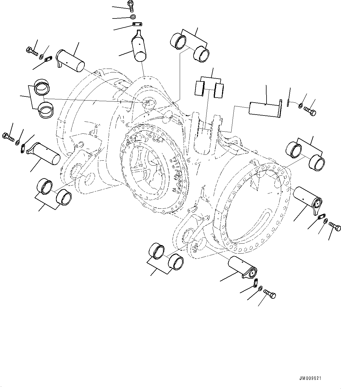 Втулка 562-52-3A190 KOMATSU