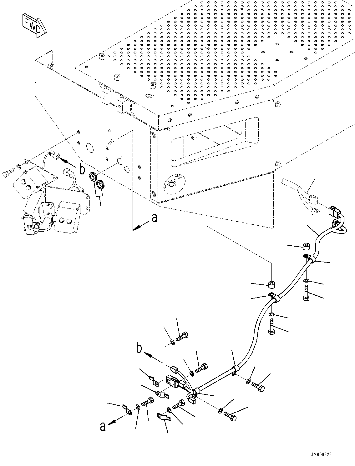 Жгут проводов 562-06-3D940 KOMATSU