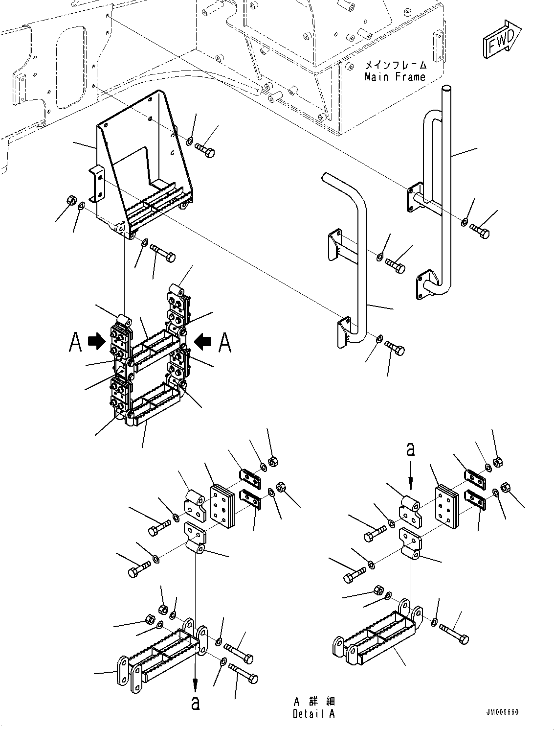 Резиновый элемент 562-54-3B430 KOMATSU