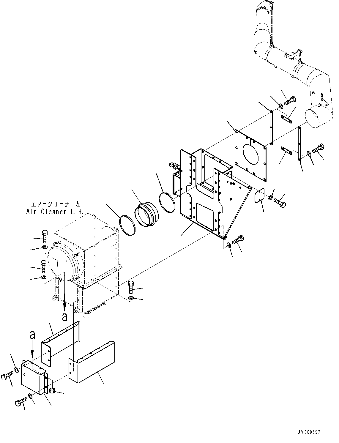 Резиновый элемент 562-02-3A260 KOMATSU