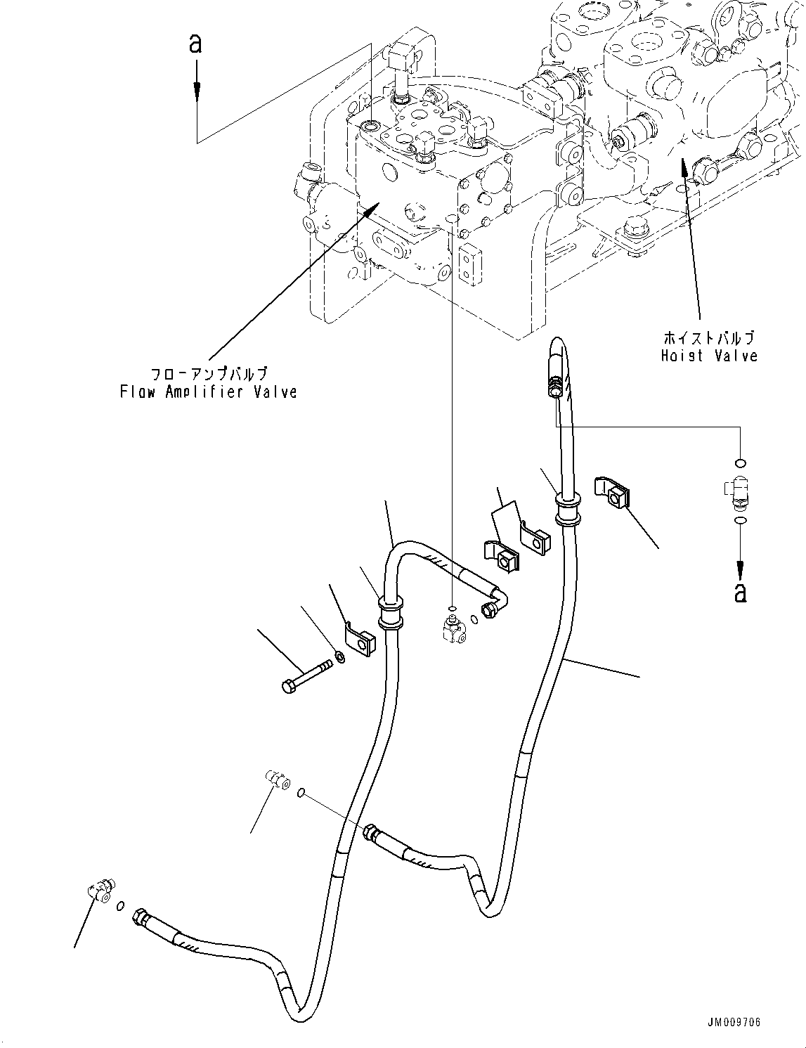 шланг 02757-00318 KOMATSU