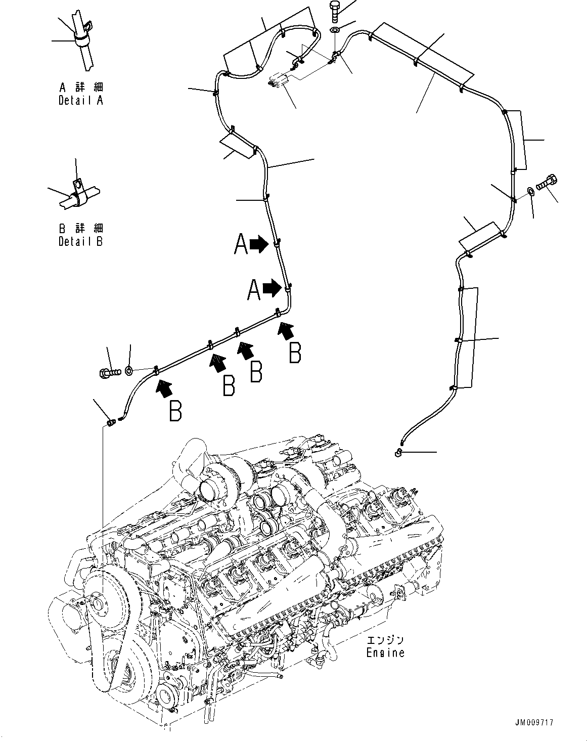 Кабель 562-06-3B110 KOMATSU
