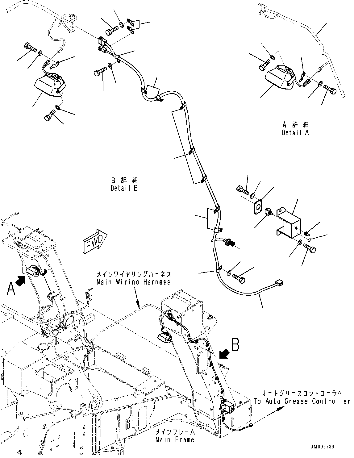 Жгут проводов 562-06-3C550 KOMATSU