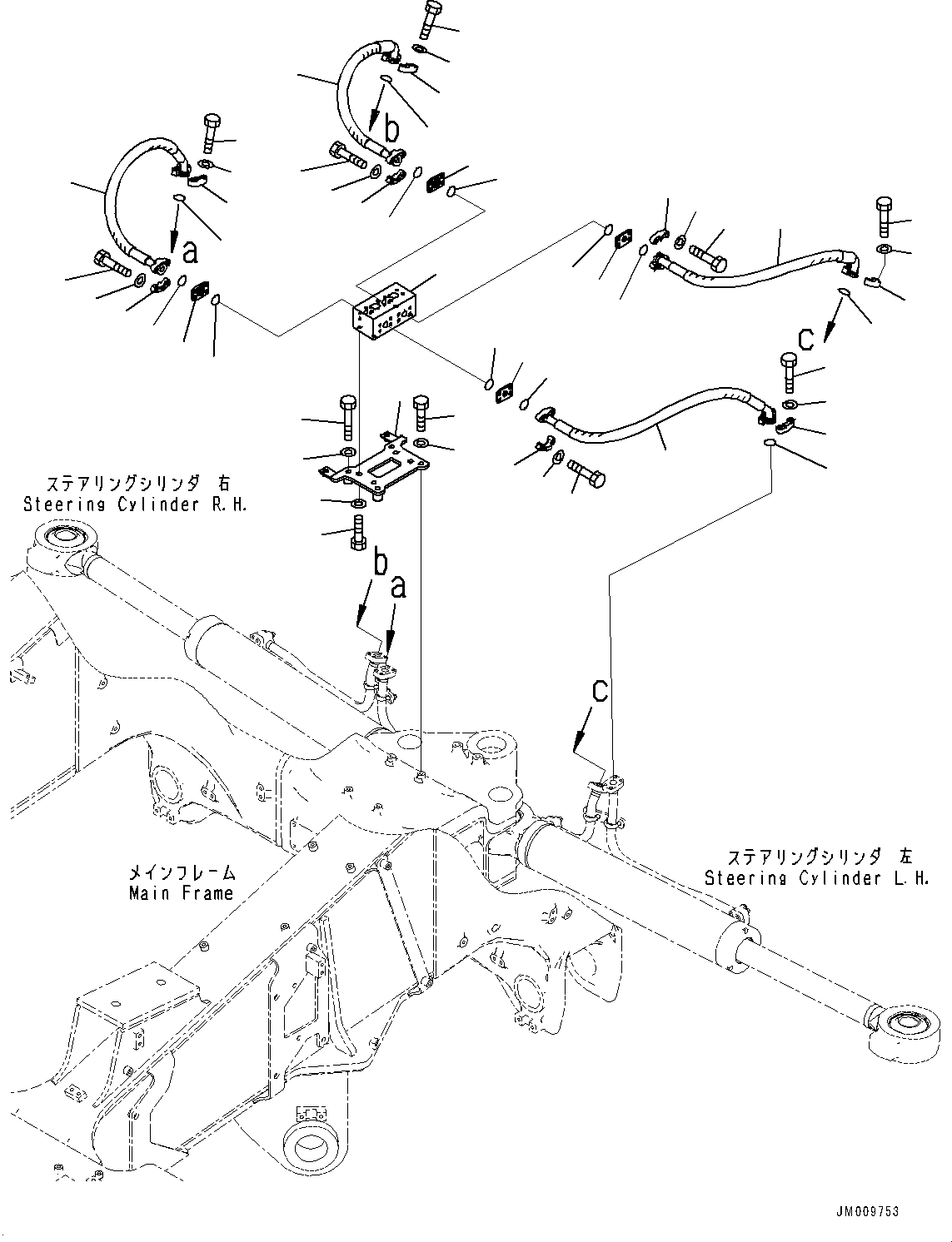 Шланг 07097-00609 KOMATSU