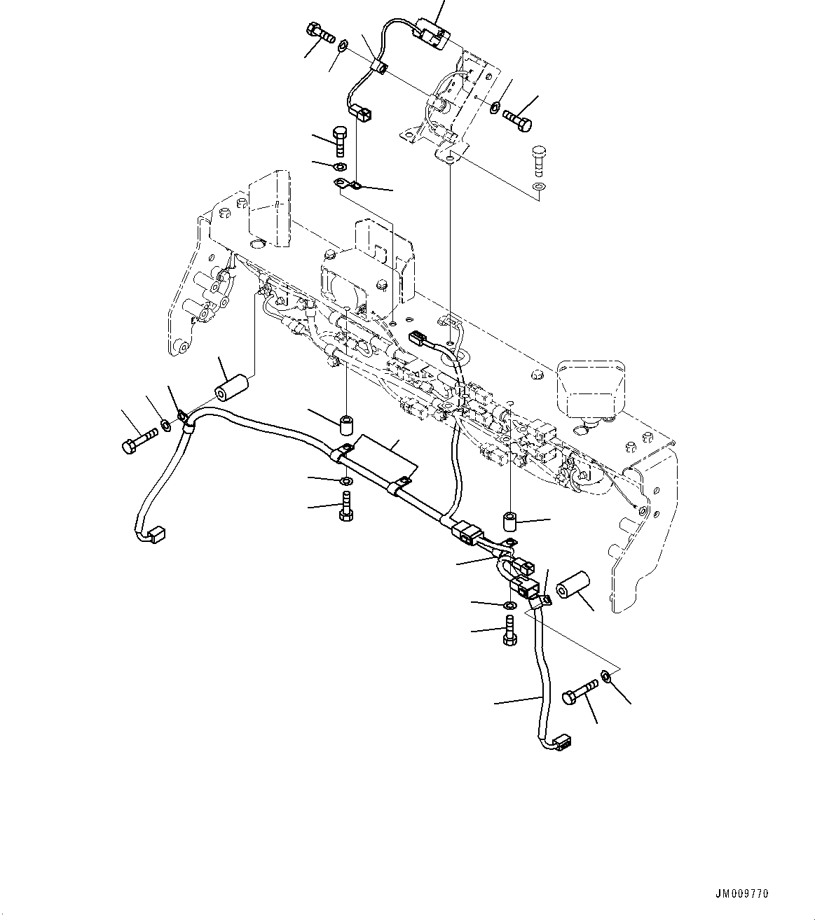 Жгут проводов 562-06-3D810 KOMATSU