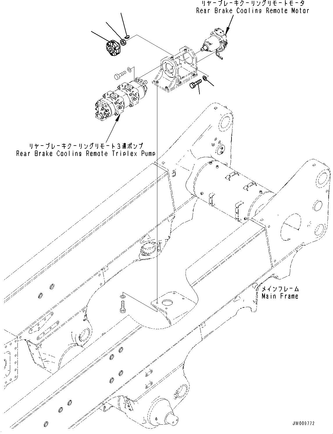Муфта 562-61-3C470 KOMATSU