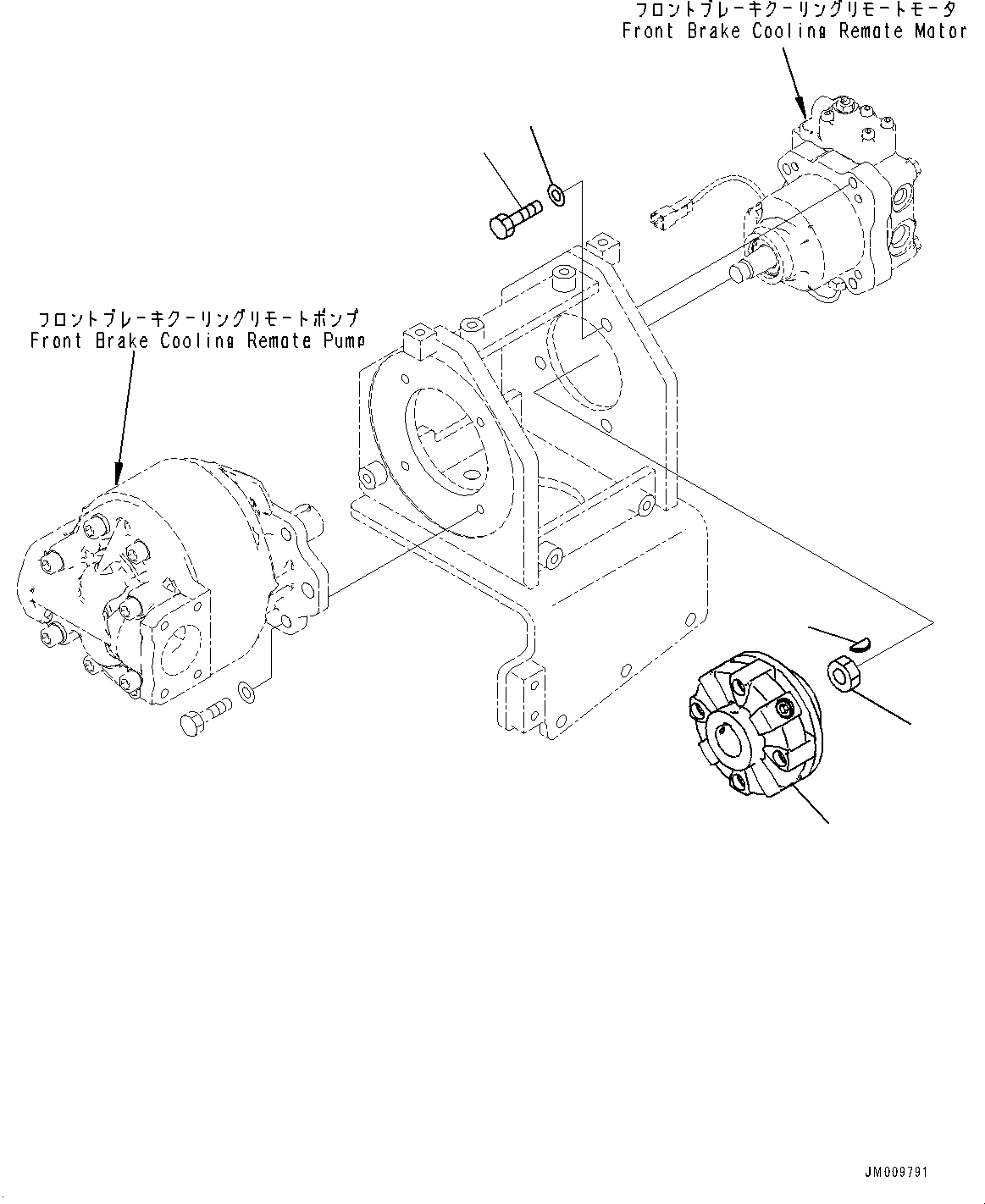 Муфта 562-61-3E290 KOMATSU
