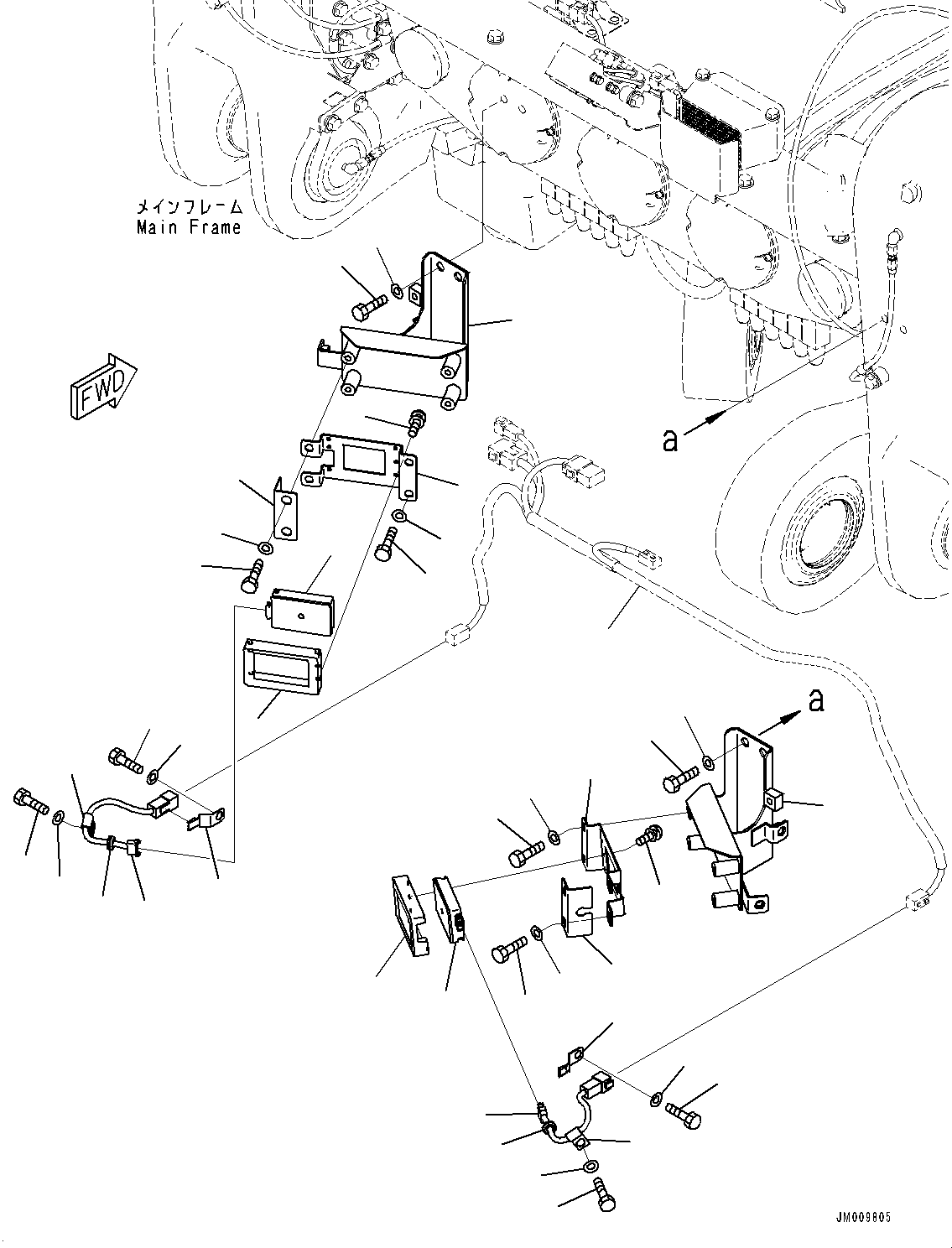Жгут проводов 562-06-3D820 KOMATSU