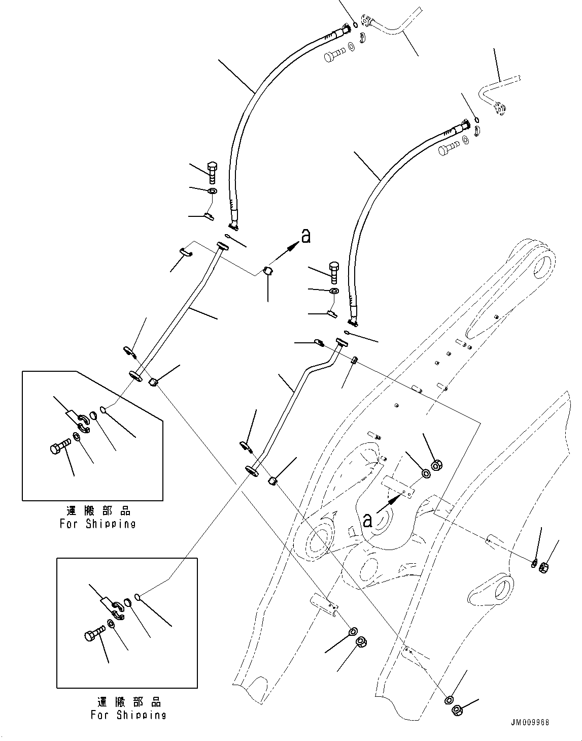 Tube(Hydraulic Piping,Hose, L.H.,For North America Regulation Arrangement Accumulator) (426-879-3760) KOMATSU